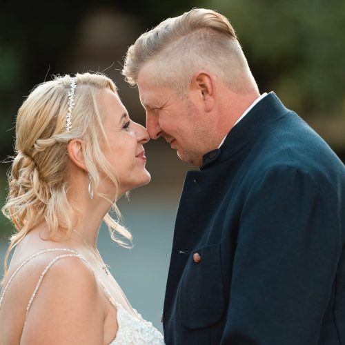 Braut und Bräutigam, Brautmakeup